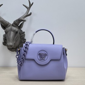 VERSACE  LaMedusa Handbag  purple With shoulder strap